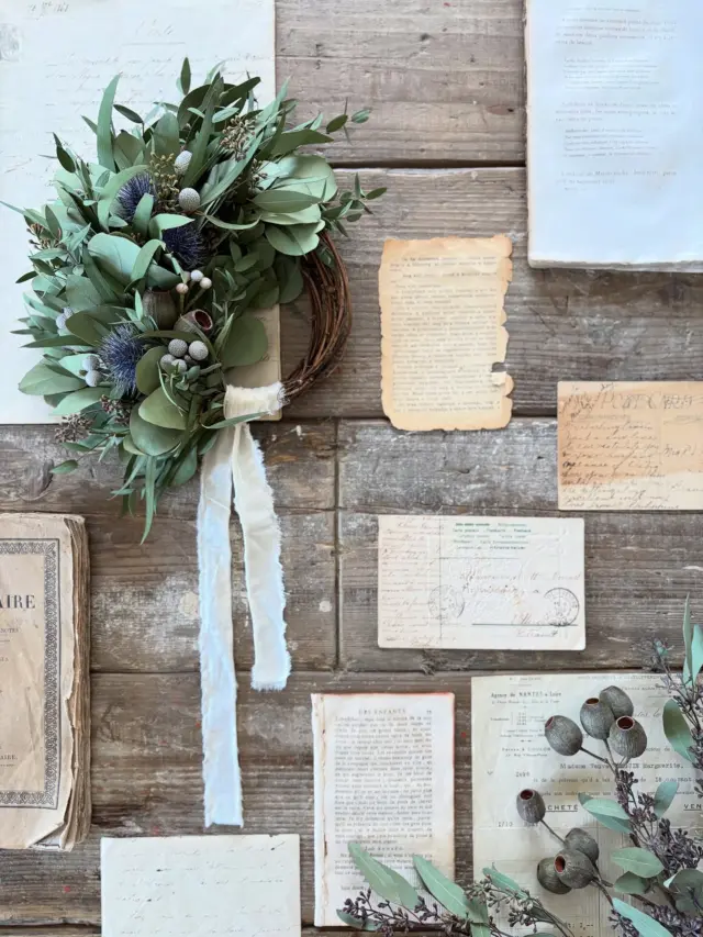 ・
オーダー (2025年11-12月制作)
▷ユーカリたっぷりハーフリース / ドライフラワー

11月に生花で制作して
そこからドライにして
12月に布紐で仕上げました

ワークショップで
いつもお世話になっている
お客さまからのオーダーで

自宅サロンに飾ってくださっています🌿

直前お渡しをして
とても喜んでいただいて
めちゃくちゃ嬉しかったです☺︎☺︎☺︎

オーダーありがとうございました！

制作動画 ▷ ２つ前の投稿
生花写真 ▷ １つ前の投稿
こちらもよかったらご覧くださいね☺︎

・
・
・

─────────────────────────

◉ 『 【お悩み解決】お花のコーチング 』
　1/22(木) @studio_and_space_hidingblock

　花仕事のお悩み解決
　今思っている事、悩んでいる事、
　何でもお話しきかせてください☺︎
　一緒に解決していきましょう
　詳細はブログをご覧ください
　(ハイライトにリンクを貼っています🔗)
　@hananoiekurumi

◻︎リクエスト制WORK SHOP同日開催

……………………………………………………………………………………

◉WORK SHOP 『 森のかけら 』
　1/25(日) @studio_and_space_hidingblock
　
　森の落とし物を集めたようなボードアレンジメント
　申込方法・詳細はブログをご覧ください
　(ハイライトにリンクを貼っています🔗)
　@hananoiekurumi

◻︎リクエスト制WORK SHOP同日開催

─────────────────────────

・
・
・

#はなのいえくるみ
#ユーカリリース
#ハーフリース
#リース
#ユーカリ